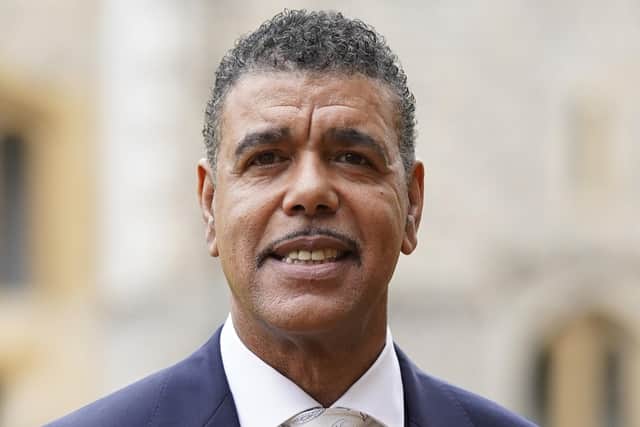 Chris Kamara says childhood Christmas in Middlesbrough was difficult. Photo: Andrew Matthews/PA.