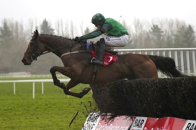 Hard to beat: Willie Mullins' El Fabiolo, due to be ridden by jockey Paul Townend looks set to go off as the favourite for today's feature Betway Queen Mother Champion Chase at Cheltenham. (Picture: Niall Carson/PA Wire).