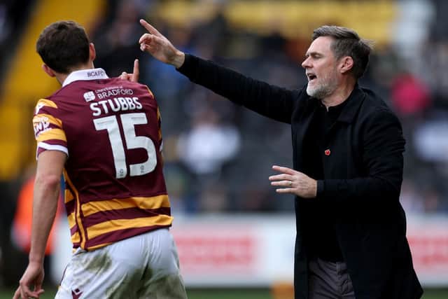 I'M IN CHARGE: Bradford City Manager, Graham Alexander. Picture: Bradley Collyer/PA