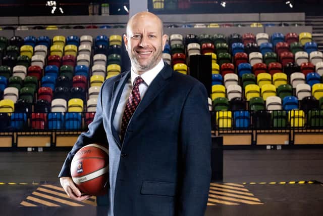 On the ball: Aaron Radin, the new chief executive of the BBL, brings a new strategy to helping grow the game in the UK.