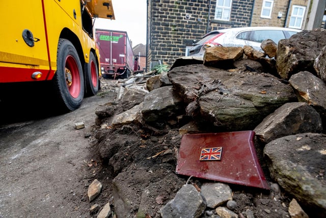 Shocking pictures and video show devastation after lorry crash in Yorkshire