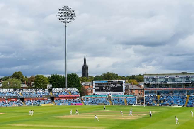 Yorkshire take on Essex at Headingley. Picture by Allan McKenzie/SWpix.com