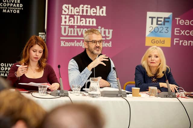 Kim McGuinness, Oliver Coppard and Trscy Brabin