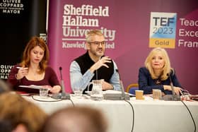Kim McGuinness, Oliver Coppard and Trscy Brabin