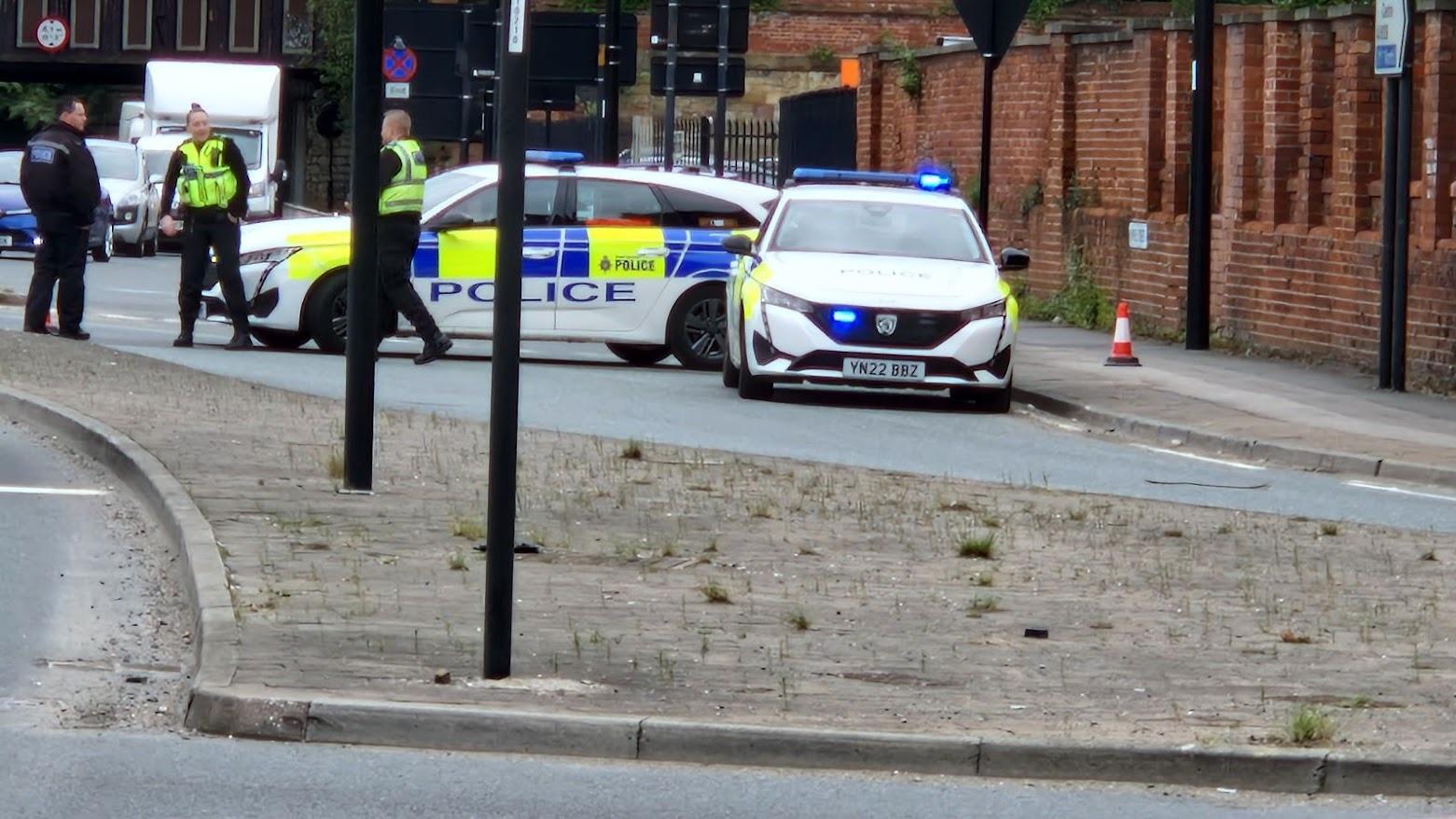 Sheffield Forgemasters: Road closed and 100m cordon after suspected ...