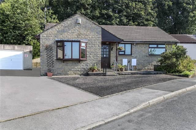 This two-bedroom bungalow on Spencer Walk, Skipton, is £339,000 with www.dacres.co.uk