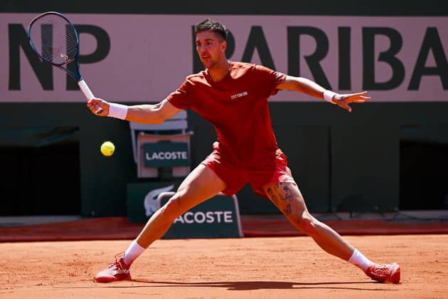 Thanasi Kokkinakis of Australia, the Netflix star in action at the French Open, could be headed to Ilkley next week. (Picture: Clive Mason/Getty Images)