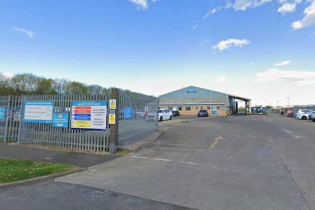 Arriva bus depot, Dormanstown, Redcar.
