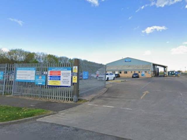 Arriva bus depot, Dormanstown, Redcar.