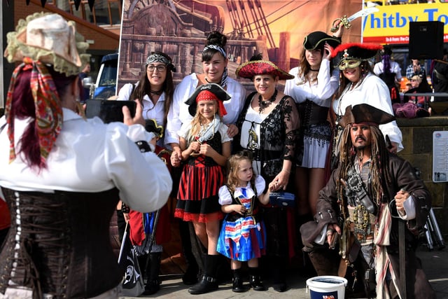  Pirate Festival at Whitby. Picture taken by Yorkshire Post Photographer Simon Hulme 2nd September 2023



