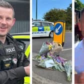 PC Tom Clough (left) and PC Matthew Blades (right) lost their lives in the A66 crash in South Bank.