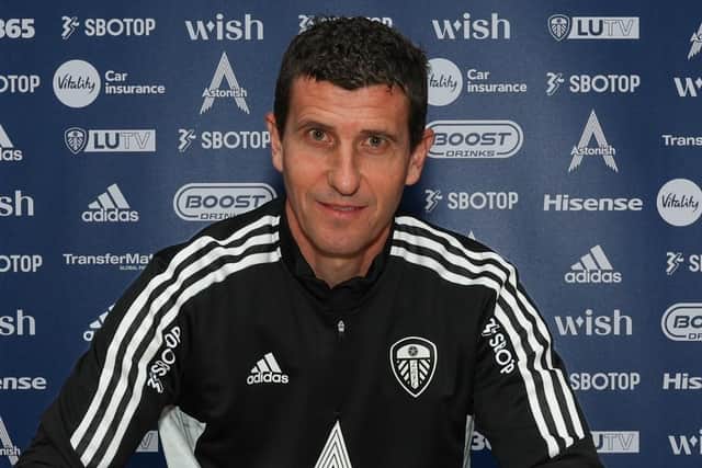 New Leeds United manager Javi Gracia (Picture: LUFC)
