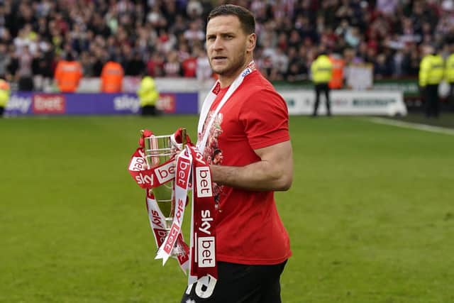 PROMOTION EXPERIENCE: Billy Sharp went up with Sheffield United last season