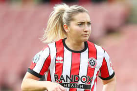 Club servant: Maddy Cusack has made over 100 appearances for Sheffield United Women and also works in the club's marketing department. (Picture: Lexy Ilsley / Sportimage)
