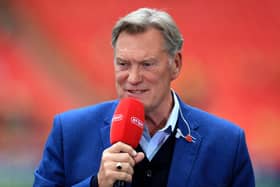 Glenn Hoddle prior to the FA Cup Final at Wembley in 2019. Picture:  Mike Egerton/PA.