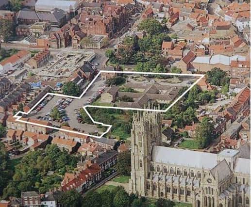 The site in the heart of Beverley
