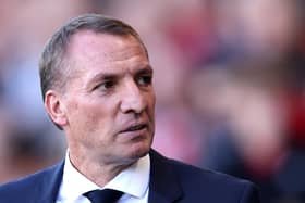 BOURNEMOUTH, ENGLAND - OCTOBER 08:  Brendan Rodgers, manager of Leicester City, looks on during the Premier League match between AFC Bournemouth and Leicester City at Vitality Stadium on October 08, 2022 in Bournemouth, England. (Photo by Warren Little/Getty Images)