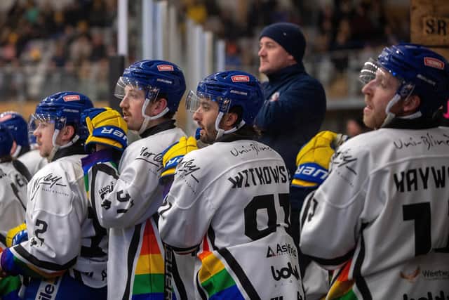 LIFT IT: Ryan Aldridge is looking for some of his Leeds Knights players to find their game again. Picture: Bruce Rollinson.