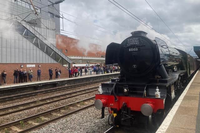 The Flying Scotsman is coming to Yorkshire next week