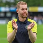 DETERMINED: Simon Weaver is undaunted by equalling the longest losing streak of his League Two career as Harrogate Town manager
