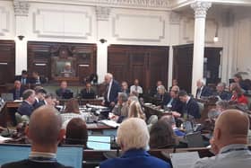 The full meeting of North Yorkshire Council