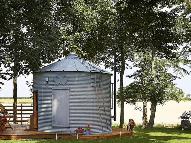 This grain store is now part of a holiday let