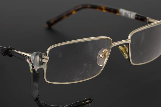 Tortoiseshell spectacles with analogue sensor © Science Museum Group.jpeg