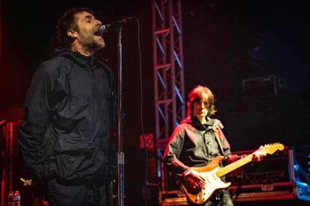 Liam Gallagher and John Squire at O2 Academy Leeds. Picture: Neil Chapman/Unholy Racket Music Pics