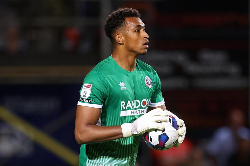 The Blades reportedly have an option to extend the young goalkeeper's deal.