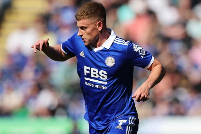 Could Harvey Barnes be back for Leicester City at Leeds United on Tuesday night (Picture: Matthew Lewis/Getty Images)