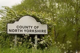 County of North Yorkshire road sign. PIC: Adobe