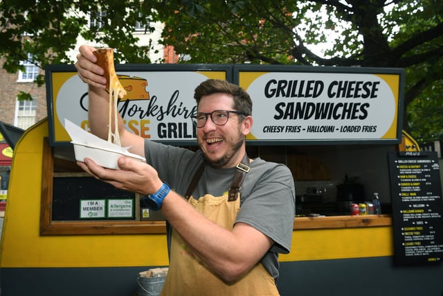 Jamie Wilson from Yorkshire Cheese Grill.