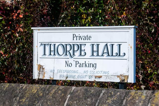 Thorpe Hall is one of the most historic parts of Thorpe Salvin with origins back to the Elizabethan age.