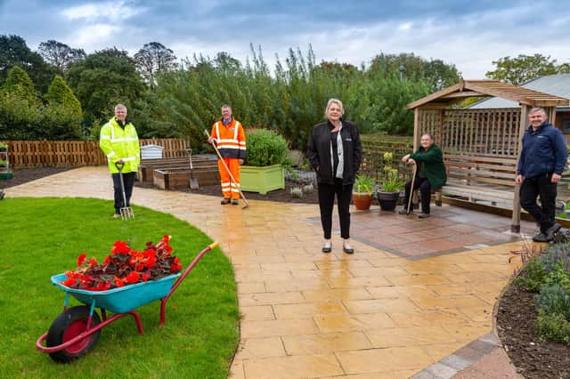 Esh has created a dementia-friendly memory garden in Cottingham