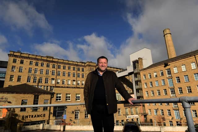 Jeremy Hall, Chairman and Managing Director of Dean Clough Mill complex, Halifax..Picture by Simon Hulme