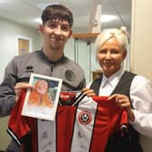 Co-op Chapletown - Lisa and the Sheffield United footballer