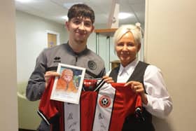 Co-op Chapletown - Lisa and the Sheffield United footballer