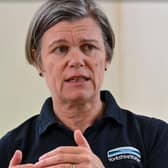 Yorkshire Water chief executive Nicola Shaw pictured at the company's Killingbeck site near Harrogate. Picture: Bruce Rollinson