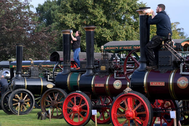 Scampston Traction Engine Rally at Scampston Hall & Walled Garden, Scampston, MaltonPicture taken by Yorkshire Post 
Photographer Simon Hulme 2nd September 2023