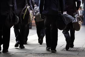 A stock picture of pupils at a school. PIC: David Jones/PA Wire