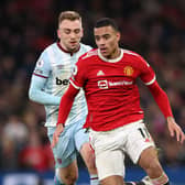 Mason Greenwood playing for Manchester United (Picture: Naomi Baker/Getty Images)