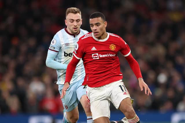 Mason Greenwood playing for Manchester United (Picture: Naomi Baker/Getty Images)