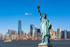 The Statue of Liberty and New York's skyline. PIC: Adobe