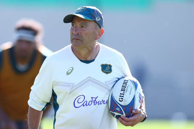 HEADING HOME: It was a Rugby World Cup 2023 to forget for Australia and their head coach, Eddie Jones Picture: Chris Hyde/Getty Images