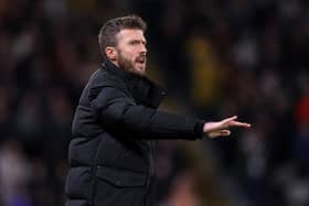 HULL, ENGLAND - NOVEMBER 01: Michael Carrick, Manager of Middlesbrough reacts during the Sky Bet Championship match between Hull City and Middlesbrough at MKM Stadium on November 01, 2022 in Hull, England. (Photo by George Wood/Getty Images)