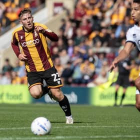 Bradford City forward Bobby Pointon. Photo: Tony Johnson.