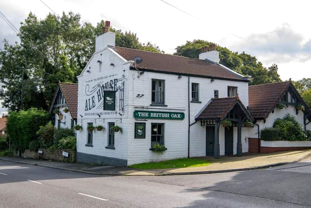 Feature on South Yorkshire village Mosborough near Sheffield photographed by Tony Johnson for The Yorkshire Post.  
The British Oak public house on High Street.