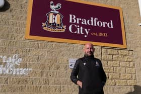 PROMOTION: Bradford CIty academy coach Tom Butcher