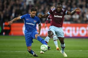 Although Chatzidiakos has never plied his trade in England, he may be familiar to fans of West Ham United. Image: JUSTIN TALLIS/AFP via Getty Images