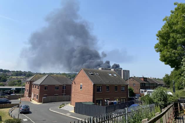 Leeds fire: Huge plumes of smoke spotted across Leeds skyline by concerned residents
